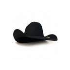 Chapéu Country Preto Premium – 100% Lã