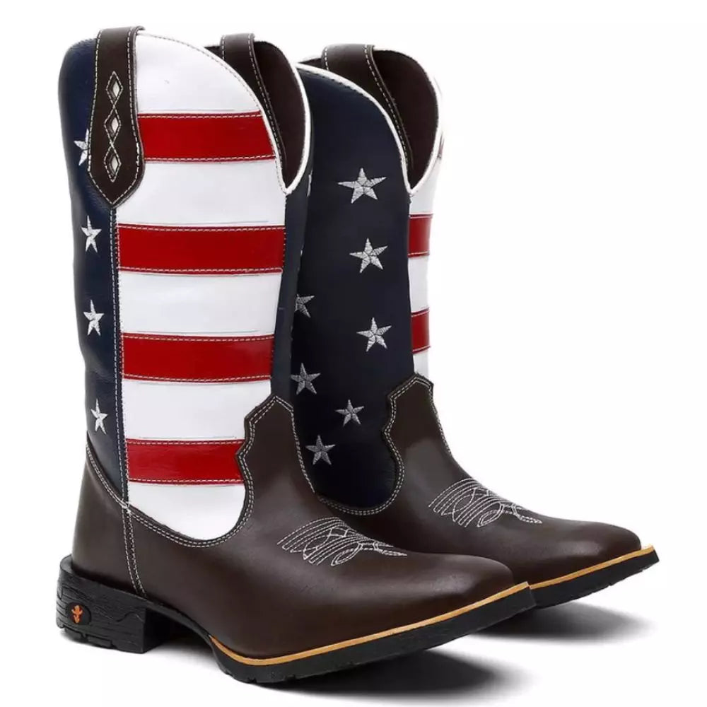 Bota Texana Masculina Estados Unidos