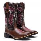 Bota Texana Feminina Cara de Boi