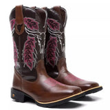 Bota Texana Feminina Cara de Boi
