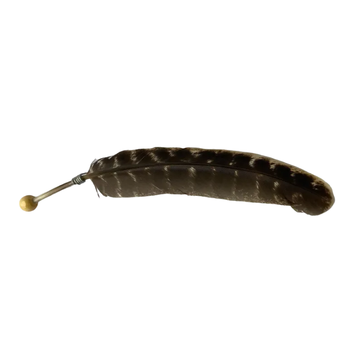 Pena Natural para Chapéu