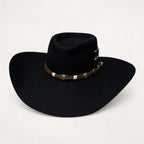 Chapeu 3 Cravos Americano Preto
