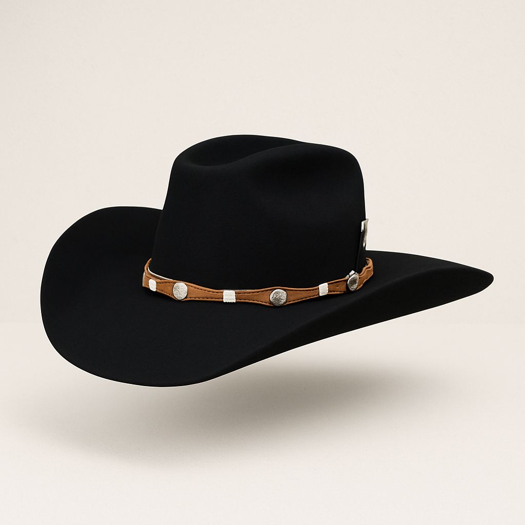 Chapéu 3 Cravos Americano Preto