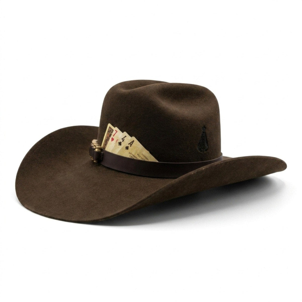 Chapéu Pralana Country + Adesivos Marrom