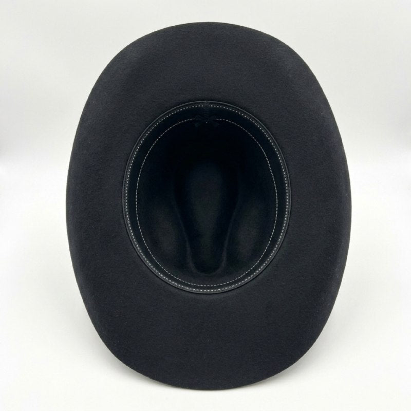 Chapéu 3 Cravos Casca de Bala Preto