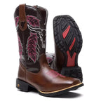 Bota Texana Feminina Cara de Boi
