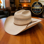 Chapéu Resistol Wildfire 20X Original Modelo Cowboy + Brinde