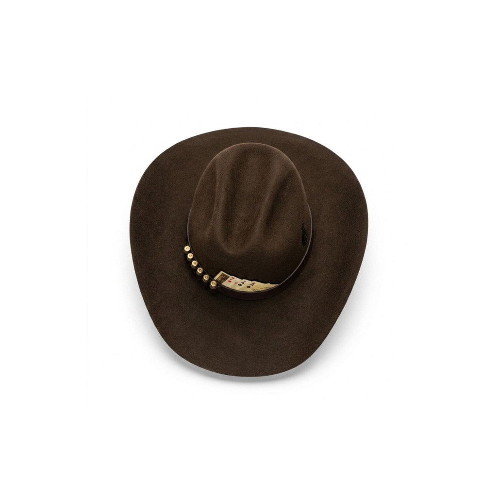 Chapéu Pralana Country + Adesivos Marrom