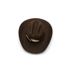 Chapéu Pralana Country + Adesivos Marrom