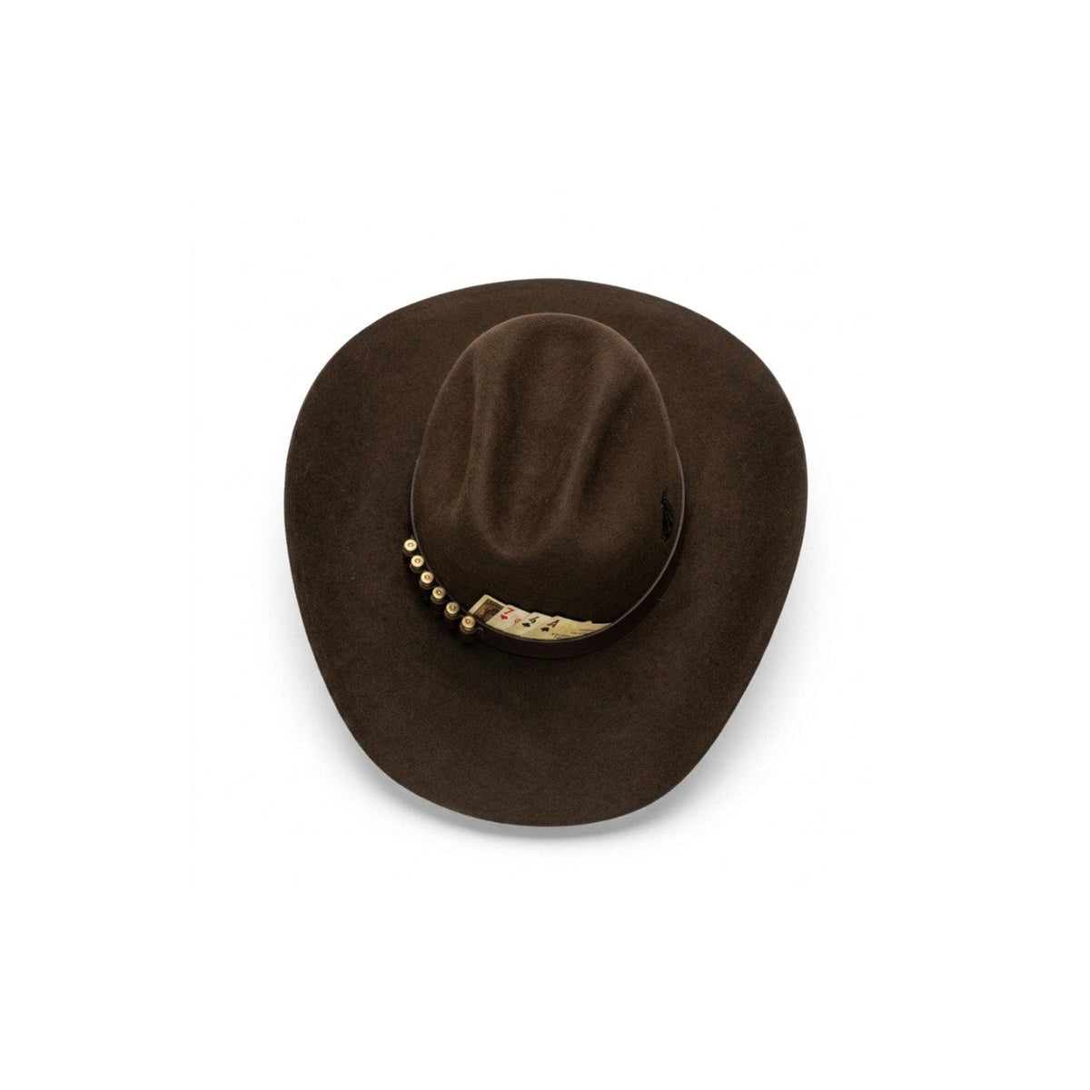 Chapéu Pralana Country + Adesivos Marrom