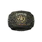 Fivela Texas Center Campeão Quadrada